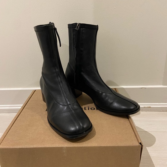 Reformation Louie Stretch Sock Bootie - Picture 1 of 7